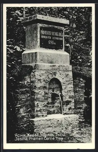 AK Jasina, Pramen Cerné Tisy
