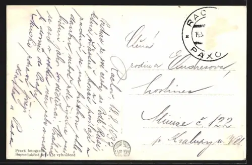 AK Rachow, Ortsansicht mit Kirche