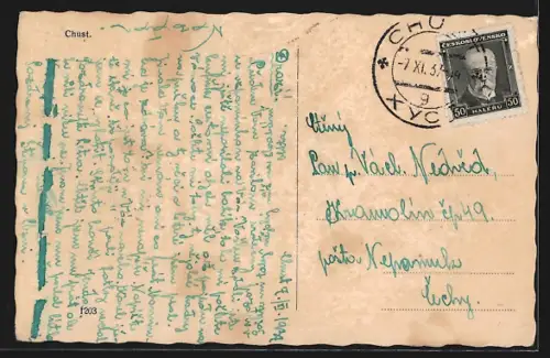 AK Chust, Panorama, Hrad