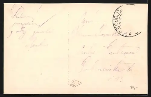 AK Uzhorod, Ortsansicht aus der Vogelschau