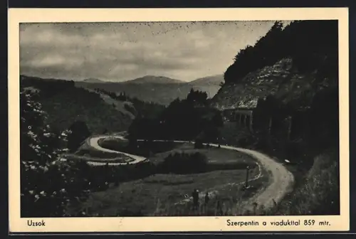 AK Uzsok, Szerpentin a viadukttal