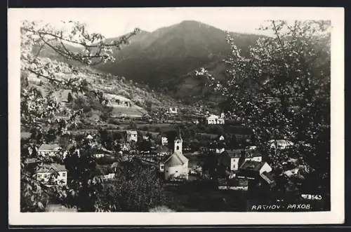 AK Paxob, Totalansicht aus der Vogelschau