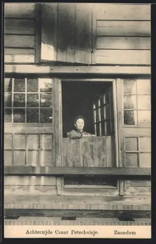 AK Zaandam, Achterzijde Czaar Peterhuisje