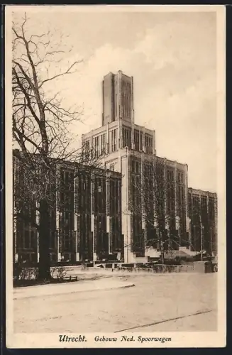 AK Utrecht, Gebouw Ned. Spoorwegen