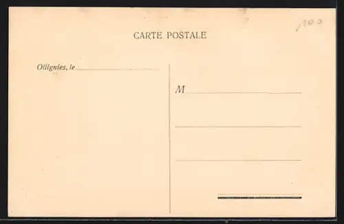 AK Ollignies, Pensionnat des Religieuses Bernardines