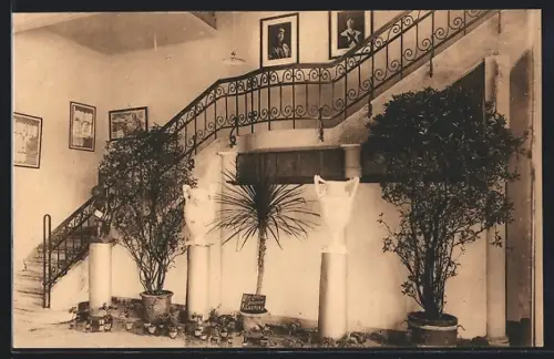 AK Trazegnies, Maison de Tous, Hall d`entrée, Musée communal