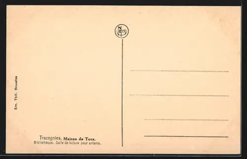AK Trazegnies, Maison de Tous, Bibliothèque, Salle de lecture pour enfants