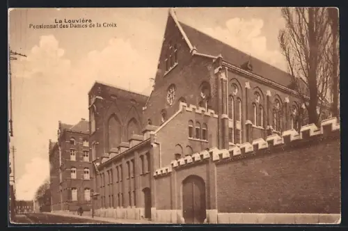 AK La Louvière, Pensionnat des Dames de la Croix