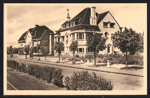 AK Duinbergen, Villas Morgenlied, Avondgroet, Les Papillons