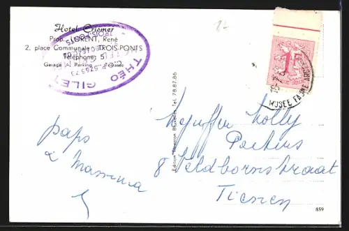 AK Trois-Ponts, Hotel Crismer, 2, Place Communale