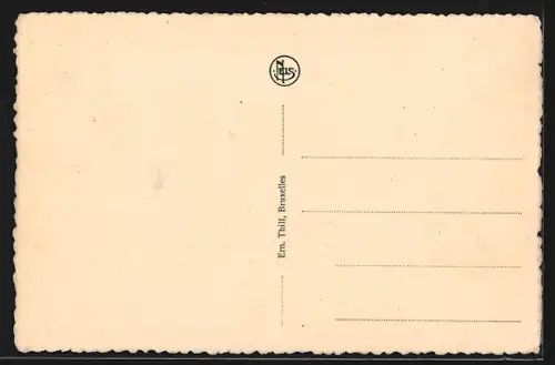 AK Merxem, Église St. Francois, Vue Intérieure