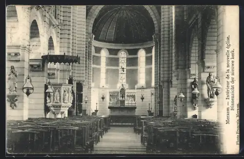 AK Merxem, Intérieur de la nouvelle église