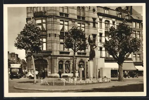 AK Liège, Monument Tchantchès, Outre-Meuse