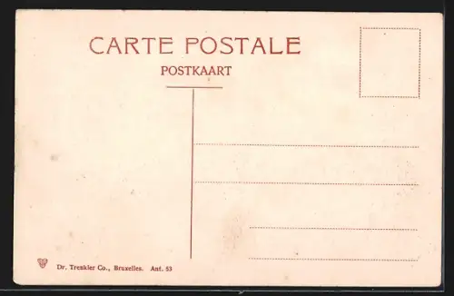 AK Anvers, Statue Léopold I.