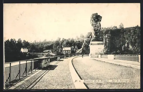 AK Gileppe, Sur le Barrage