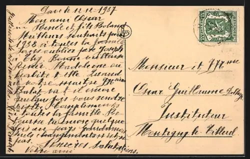 AK Dave, Saint Martin, Vue de la Meuse du quartier St Louis