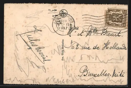 AK Bourg-Léopold / Leopoldsburg, Place Royale / Koninklijke Plaats