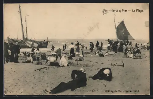 AK Heyst-s-Mer, La Plage