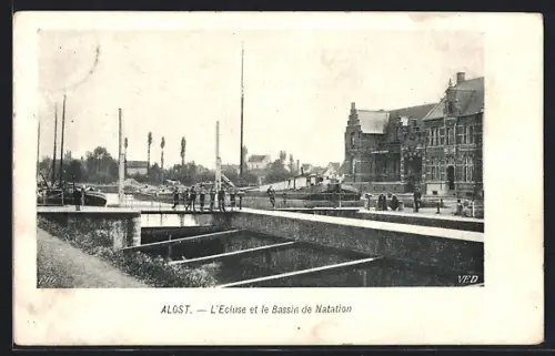 AK Alost, L`Ecluse et le Bassin de Natation