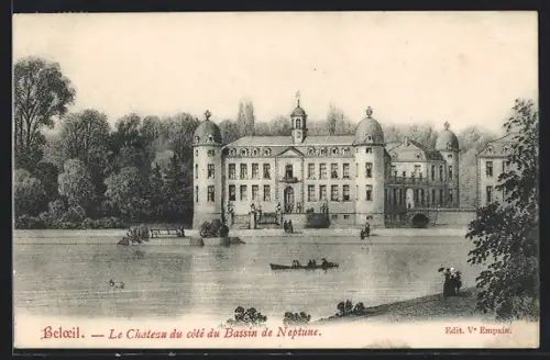 AK Beloeil, Le Château du côté du Bassin de Neptune