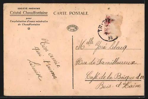 AK Chaudfontaine, Panorama avec vue de l`usine