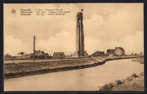 AK Dixmude, L`Yser, Monument flamand