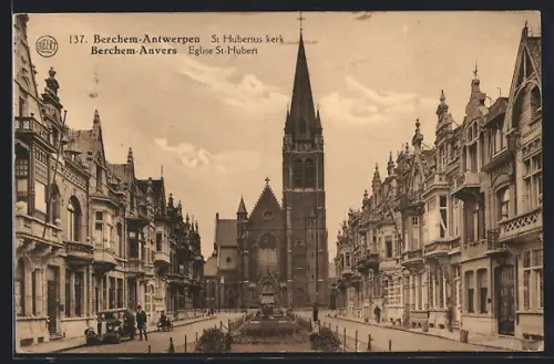 AK Berchem-Anvers, Eglise St-Hubert