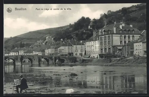 AK Bouillon, Ponte de Liége et centre de la ville