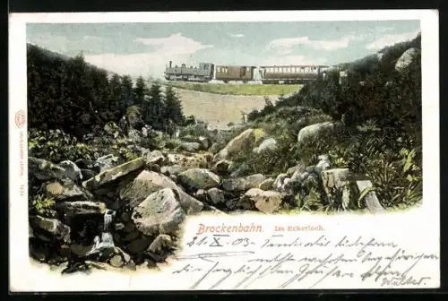 AK Eckerloch, Brockenbahn