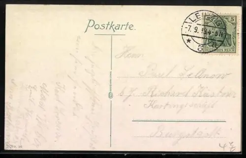 AK Leipzig, Zoologischer Garten, Ansicht der Berganlage