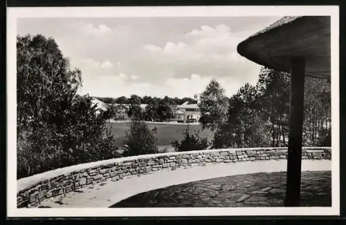 AK Döberitz, Olympisches Dorf, Blick auf das Eingangsgebäude