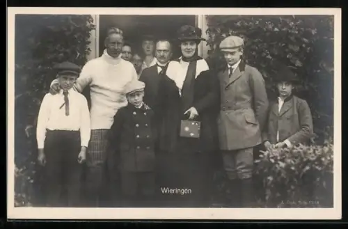 AK Kronprinz Wilhelm von Preussen mit seiner Familie