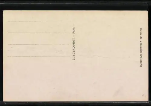 AK la distribution des angles par Napoleon