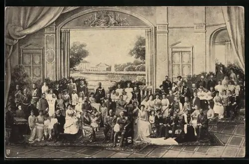 AK Prinzregent Luitpold und das bayrische Königshaus