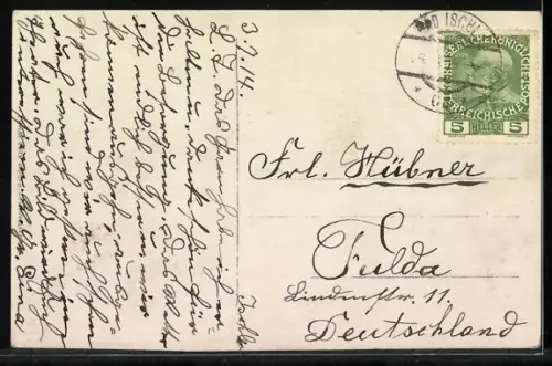 AK Erherzog Franz Ferdinand von Österreich d`Este mit Familie