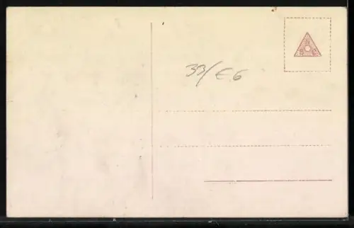 Künstler-AK Braunschweig, Taufe des Erbprinzen Ernst August Georg Wilhelm von Braunschweig