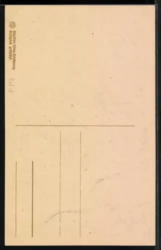 Steindruck-AK Rothenburg o. T., Weisser Turm