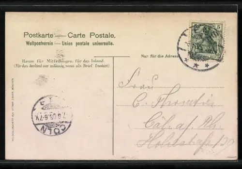 AK Bad Ems, Kaiser Wilhelm I. und seine Schwester zu Besuch 1883