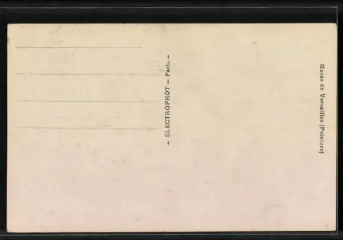 Künstler-AK Versailles, Musée de Versailles, Gros Napoléon et Francois II. après la Bataille d`Austerlitz 1805