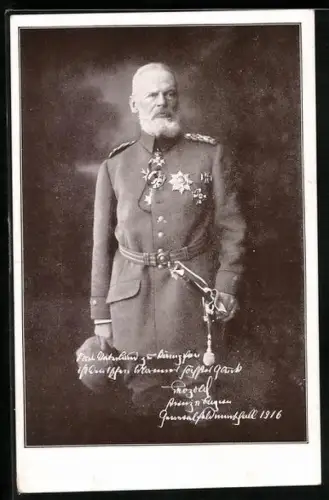 AK Prinz Leopold von Bayern in Uniform