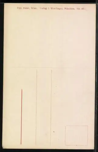 AK Prinzessin Franz von Bayern, geb. Prinzessin Isabella von Croy