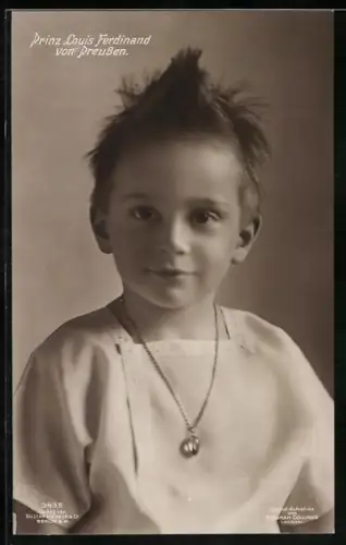 AK Porträt Prinz Louis Ferdinand von Preussen