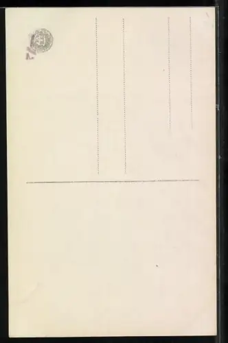 AK Prinzessin Eitel Friedrich von Preussen streichelt ihren Hund