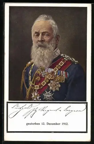 AK Prinzregent Luitpold von Bayern in Uniform