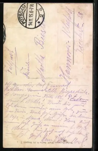 AK Herzog Albrecht von Württemberg in Uniform mit Orden