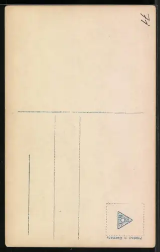 AK Kronprinzessin Cecilie, in einem festlichen Abendkleid gesehen