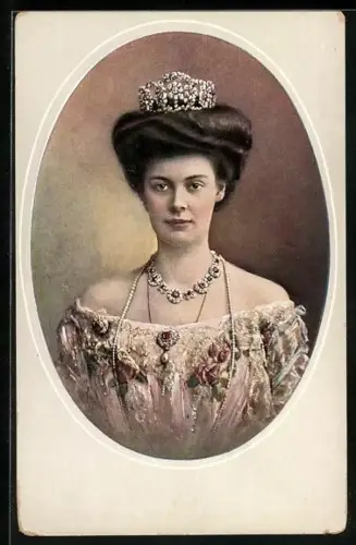 AK Porträt Kronprinzessin Cecilie