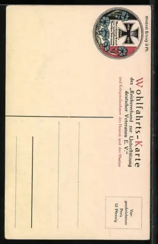 AK Kronprinz Rupprecht von Bayern, Portrait in Uniform mit Orden