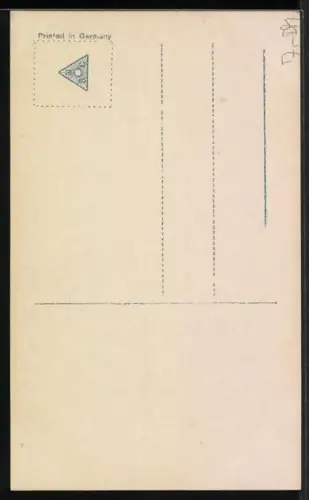 AK Prinzessin August Wilhelm von Preussen mit einem Blumenstrauss