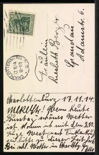 Künstler-AK Portrait Kronprinzessin Cecilie